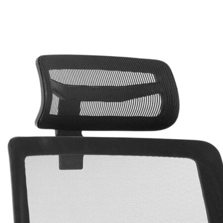 Anchor Twist / Click Black Mesh Headrest