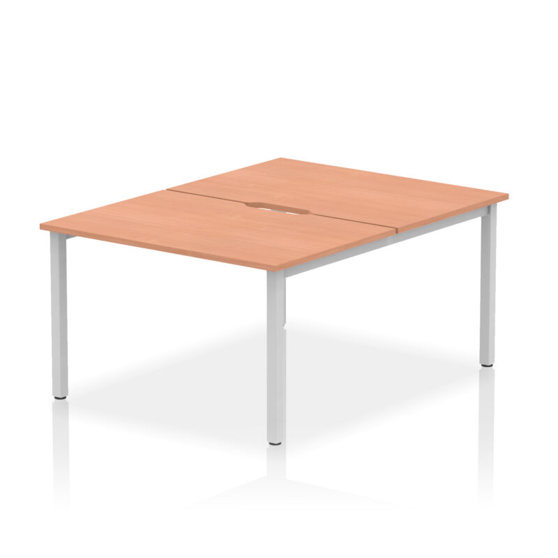Core Plus B2B Bench Desk - 2 Person