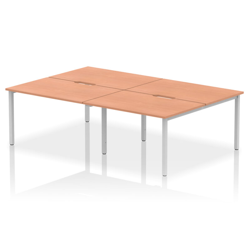 Core Plus B2B Bench Desk - 4 Person