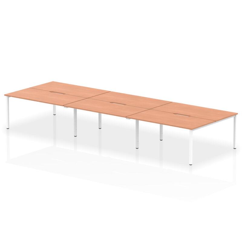 Core Plus B2B Bench Desk - 6 Person - Image 26