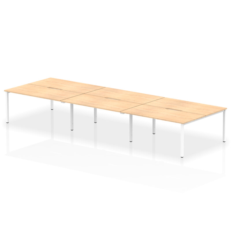 Core Plus B2B Bench Desk - 6 Person - Image 30
