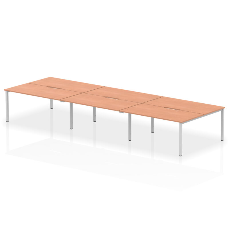 Core Plus B2B Bench Desk - 6 Person - Image 25