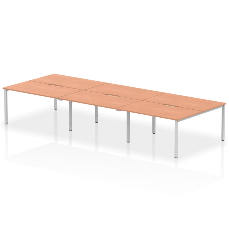 Core Plus B2B Bench Desk - 6 Person - Image 13