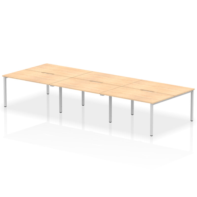 Core Plus B2B Bench Desk - 6 Person - Image 17