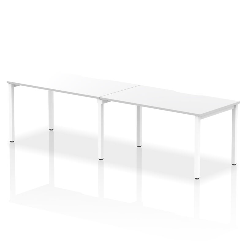 Core Plus Single Row Bench Desk - 2 Person - Image 24