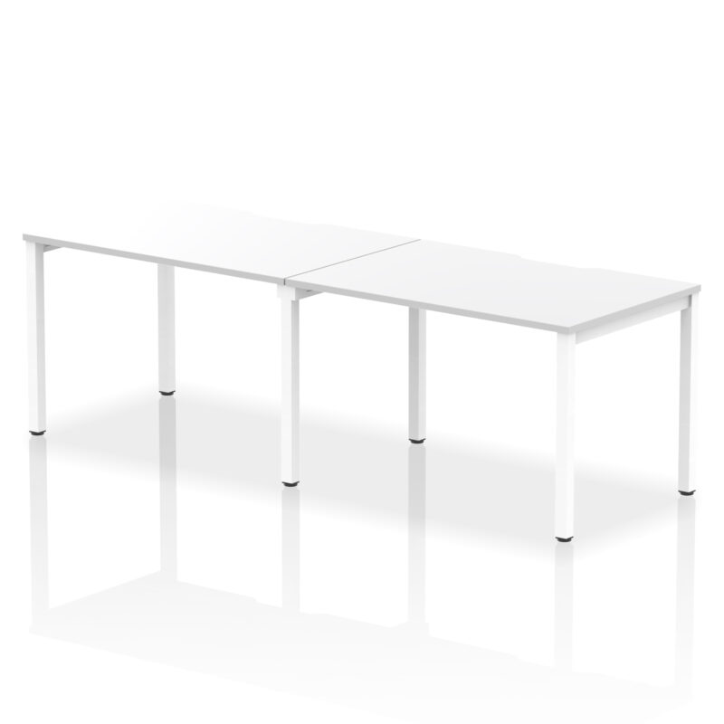 Core Plus Single Row Bench Desk - 2 Person - Image 12