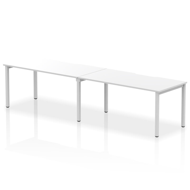 Core Plus Single Row Bench Desk - 2 Person - Image 35