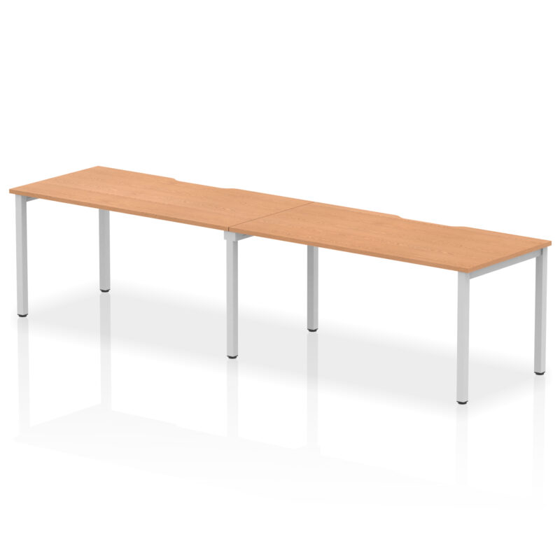 Core Plus Single Row Bench Desk - 2 Person - Image 31