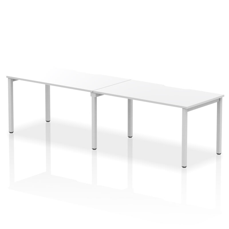 Core Plus Single Row Bench Desk - 2 Person - Image 23