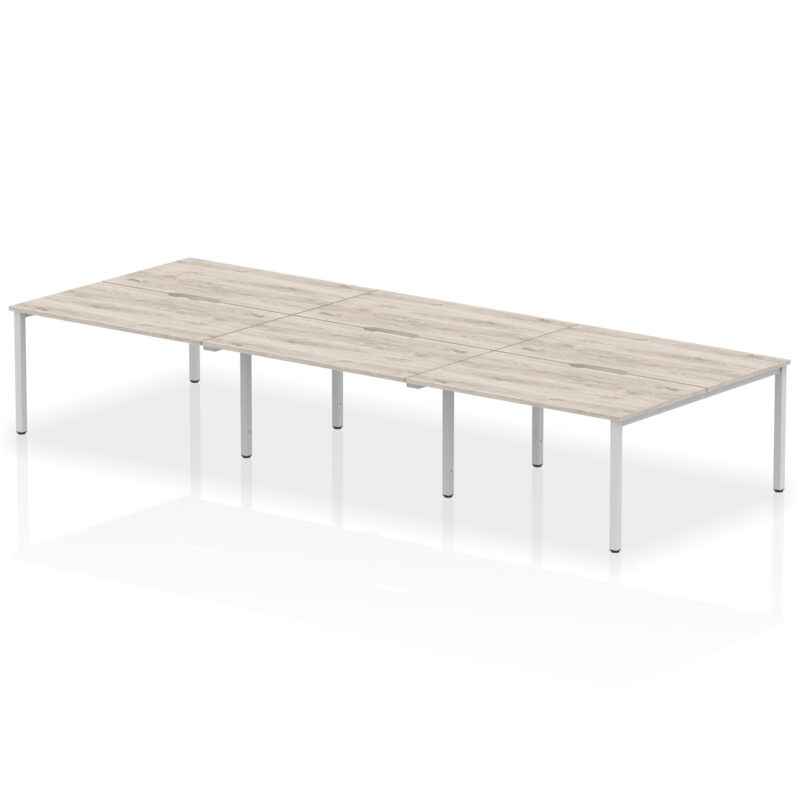 Core Plus B2B Bench Desk - 6 Person - Image 15