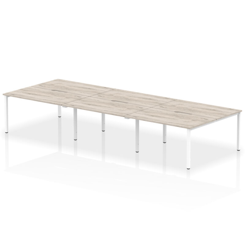 Core Plus B2B Bench Desk - 6 Person - Image 16