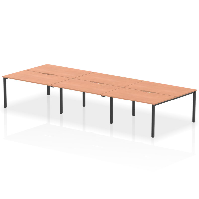 Core Plus B2B Bench Desk - 6 Person - Image 43