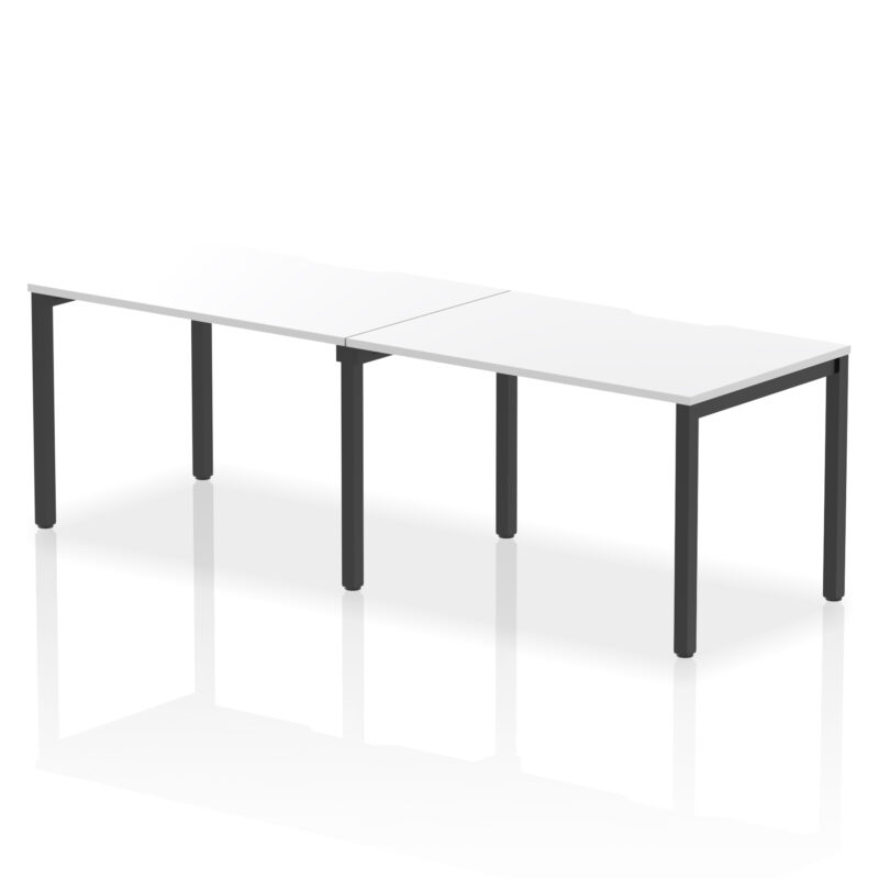 Core Plus Single Row Bench Desk - 2 Person - Image 41