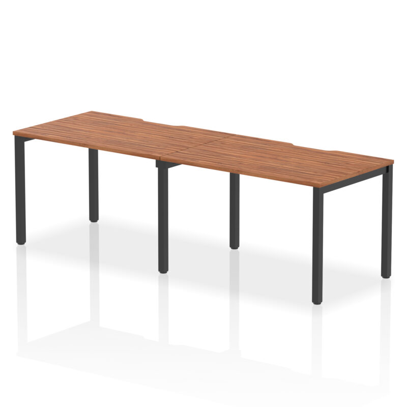 Core Plus Single Row Bench Desk - 2 Person - Image 42