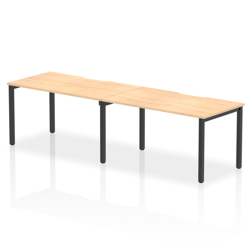 Core Plus Single Row Bench Desk - 2 Person - Image 45