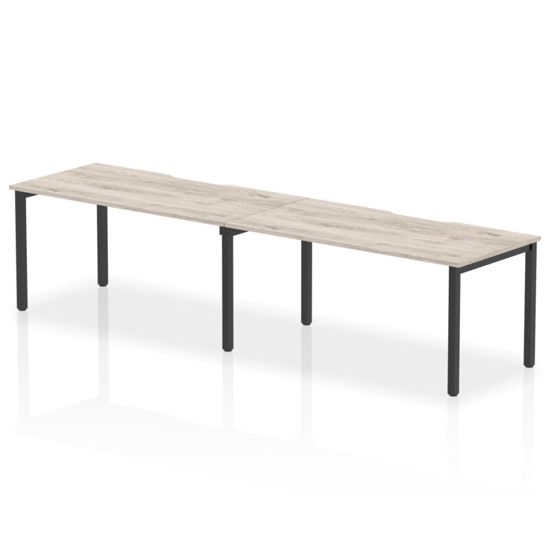 Core Plus Single Row Bench Desk - 2 Person - Image 50