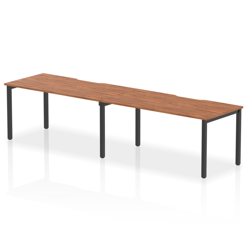 Core Plus Single Row Bench Desk - 2 Person - Image 54