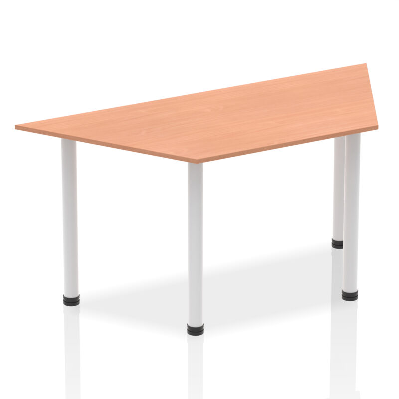 Pace Trapezium Table With Post Leg - Image 4