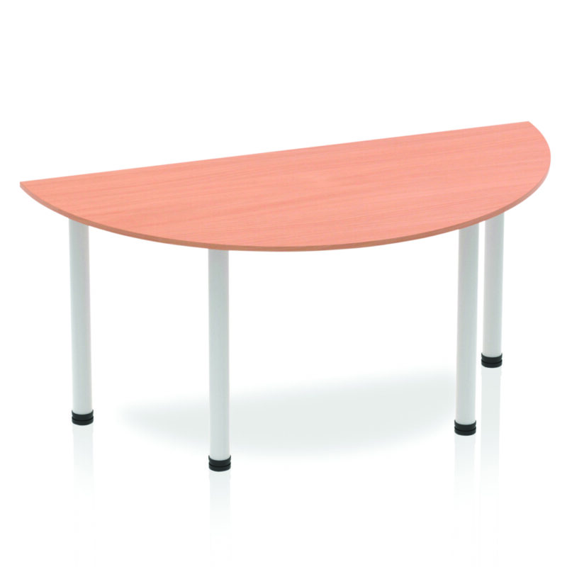 Pace Semi-Circle Table With Post Leg - Image 4