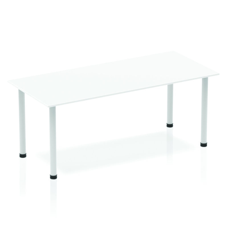 Pace 1800mm Straight Table With Post Leg - Image 29