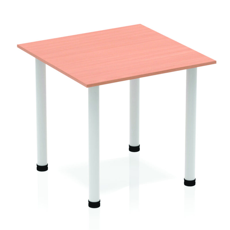 Pace Square Table With Post Leg - Image 4