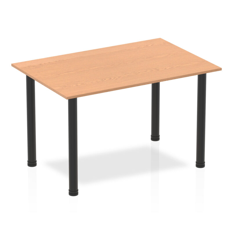 Pace 1200mm Straight Table With Post Leg - Image 16