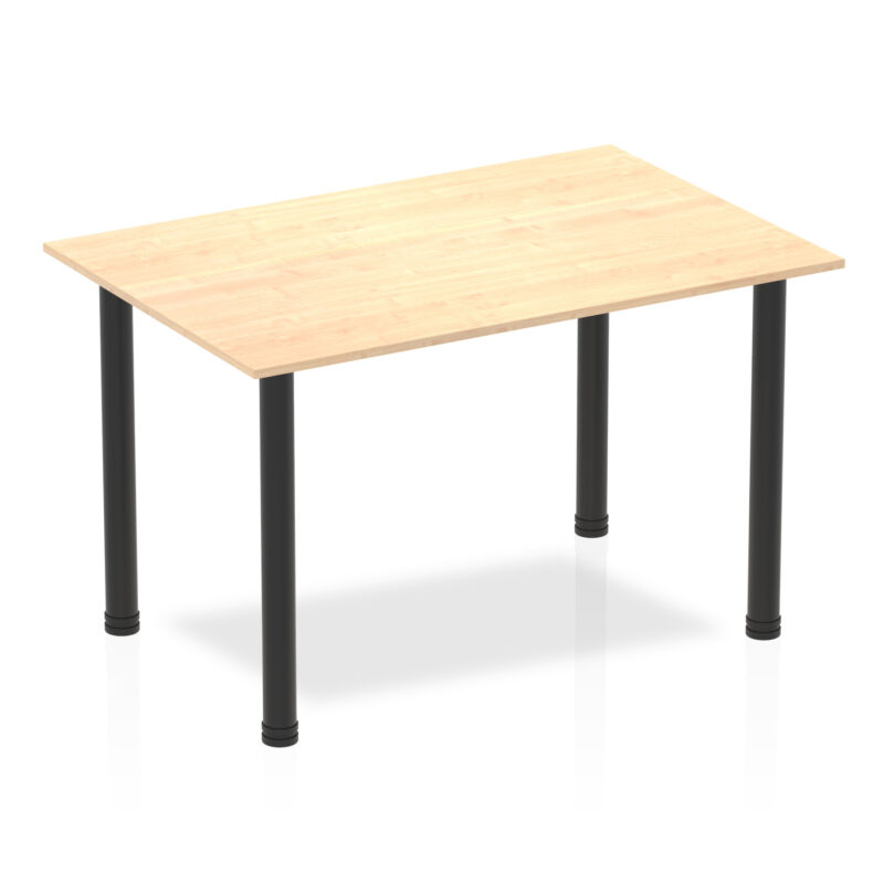 Pace 1200mm Straight Table With Post Leg - Image 11