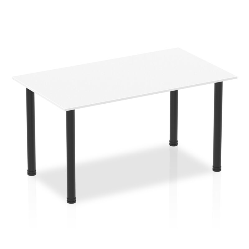 Pace 1400mm Straight Table With Post Leg - Image 26