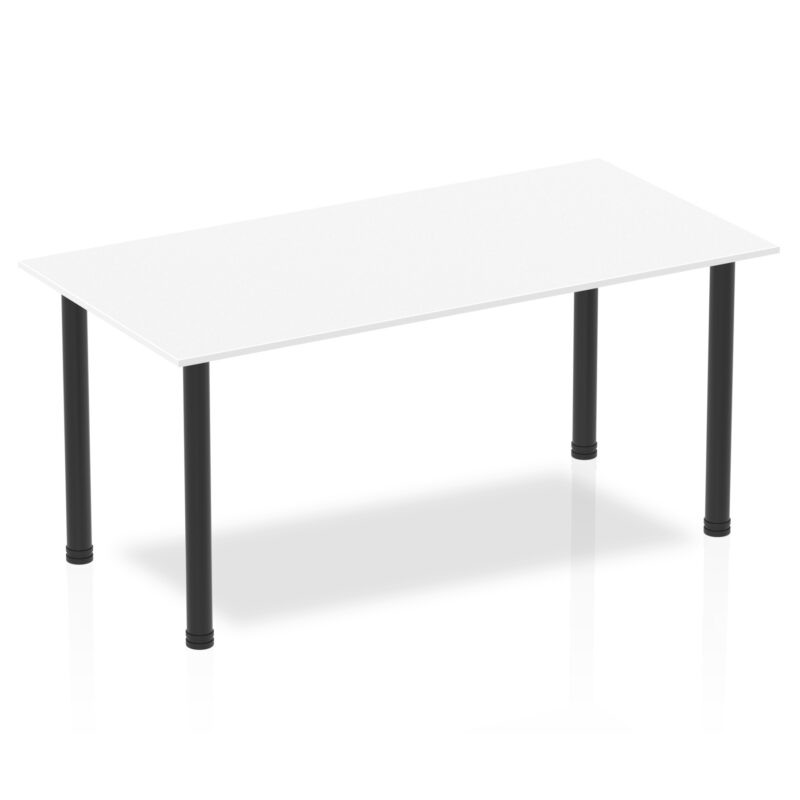 Pace 1600mm Straight Table With Post Leg - Image 26