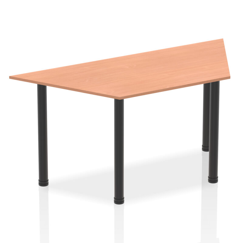 Pace Trapezium Table With Post Leg