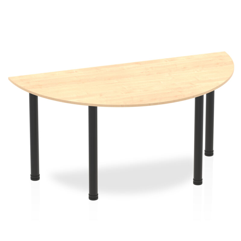 Pace Semi-Circle Table With Post Leg - Image 11