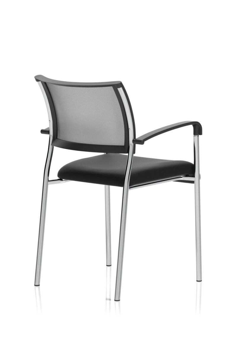 Scout Medium Back Stacking Visitor Office Chair - Image 15