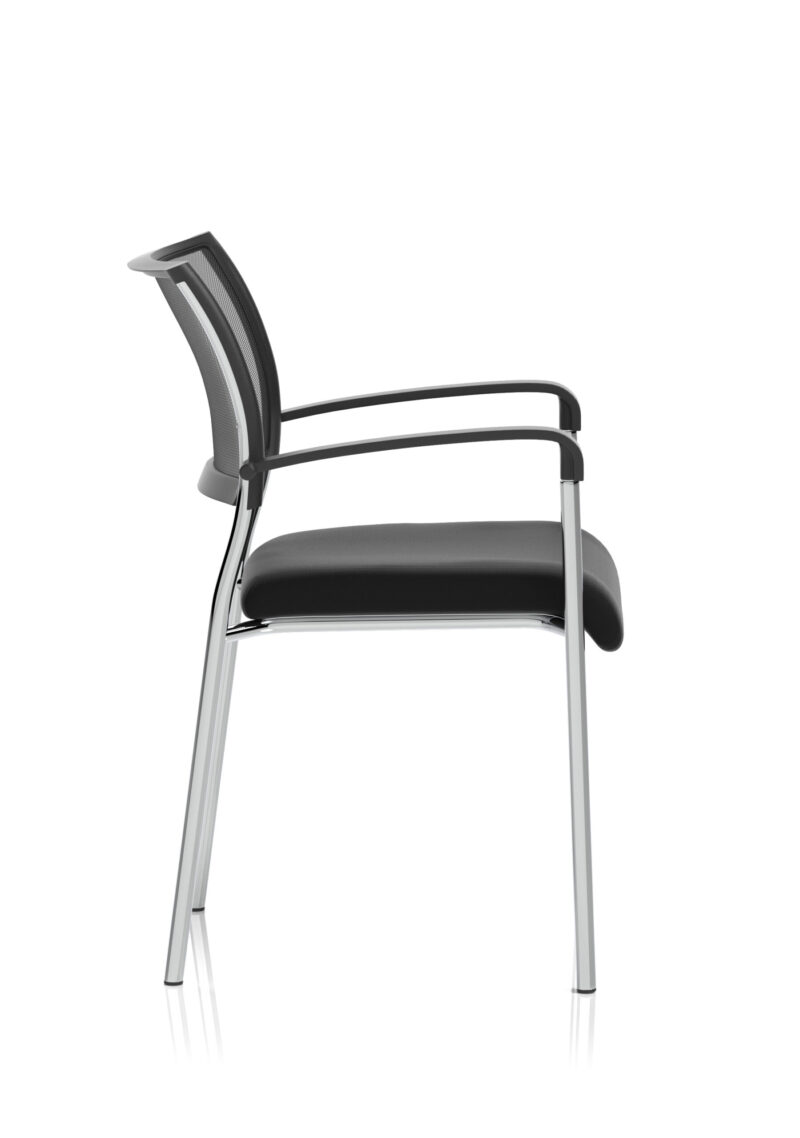 Scout Medium Back Stacking Visitor Office Chair - Image 16