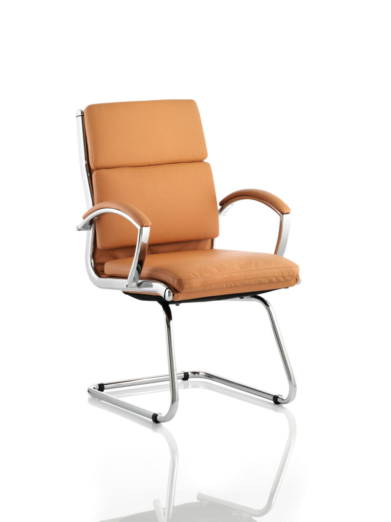 Trade Medium Back Cantilever Visitor Chair with Arms - Image 2