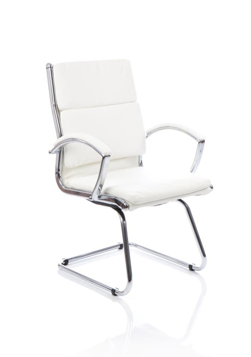 Trade Medium Back Cantilever Visitor Chair with Arms - Image 4