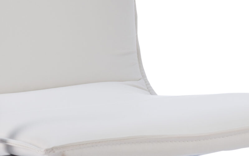 Climb Medium Back Leather Cantilever Visitor Chair with Arms - Image 21