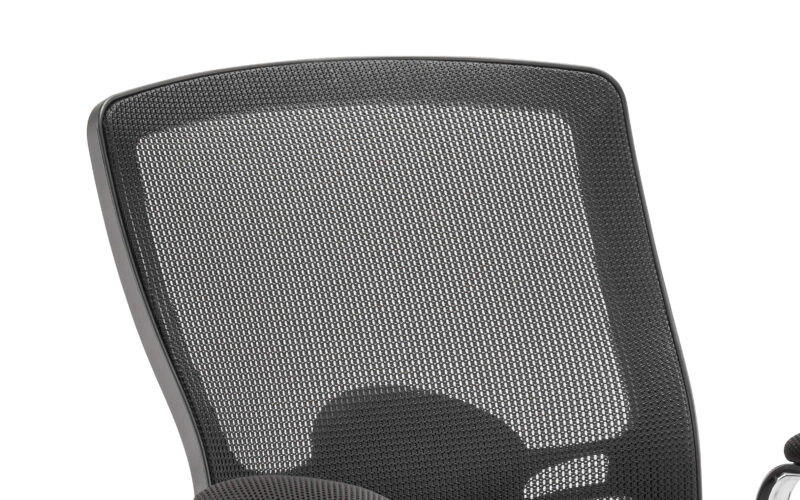 Form Medium Mesh Back (Straight Leg) Visitor Chair with Arms - Image 7