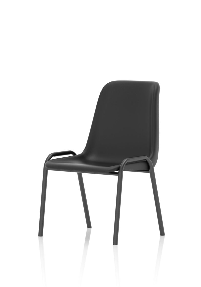 Nest Medium Back Stacking Polypropylene Visitor Chair - Image 3
