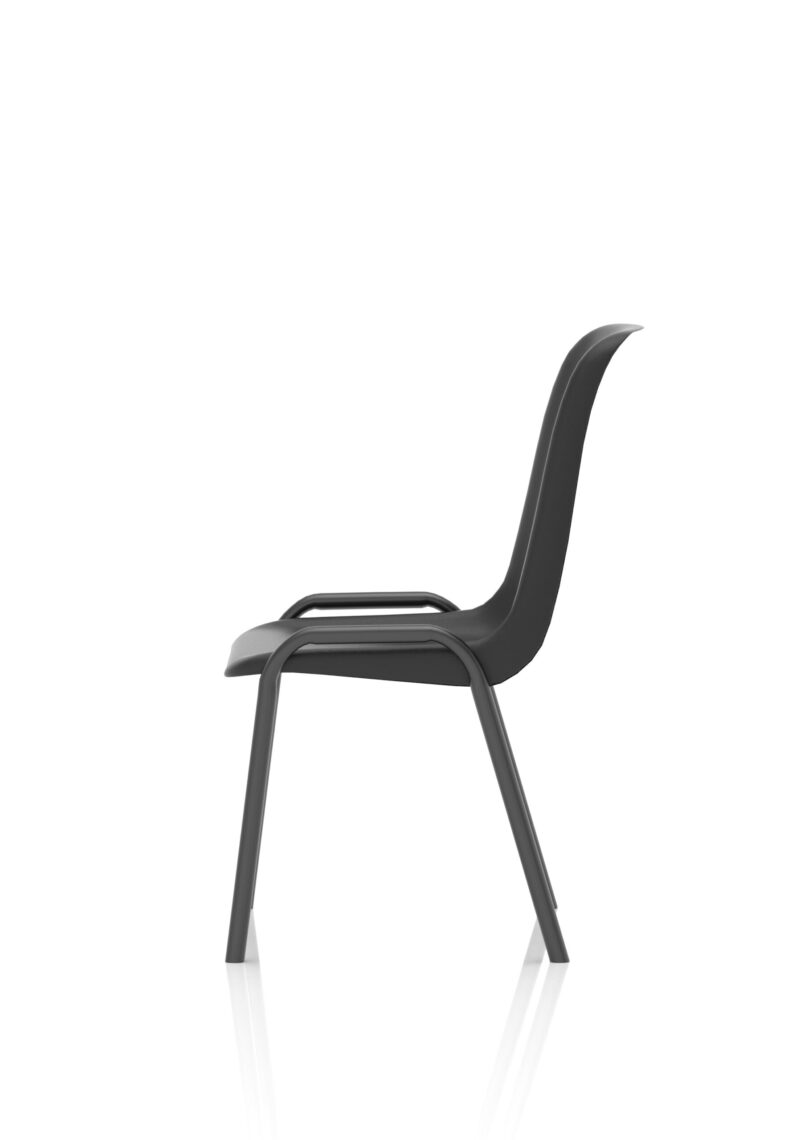 Nest Medium Back Stacking Polypropylene Visitor Chair - Image 4