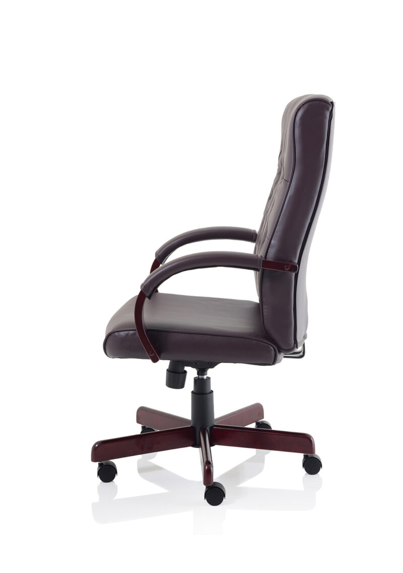 Bound High Back Leather Executive Office Chair with Arms - Image 12