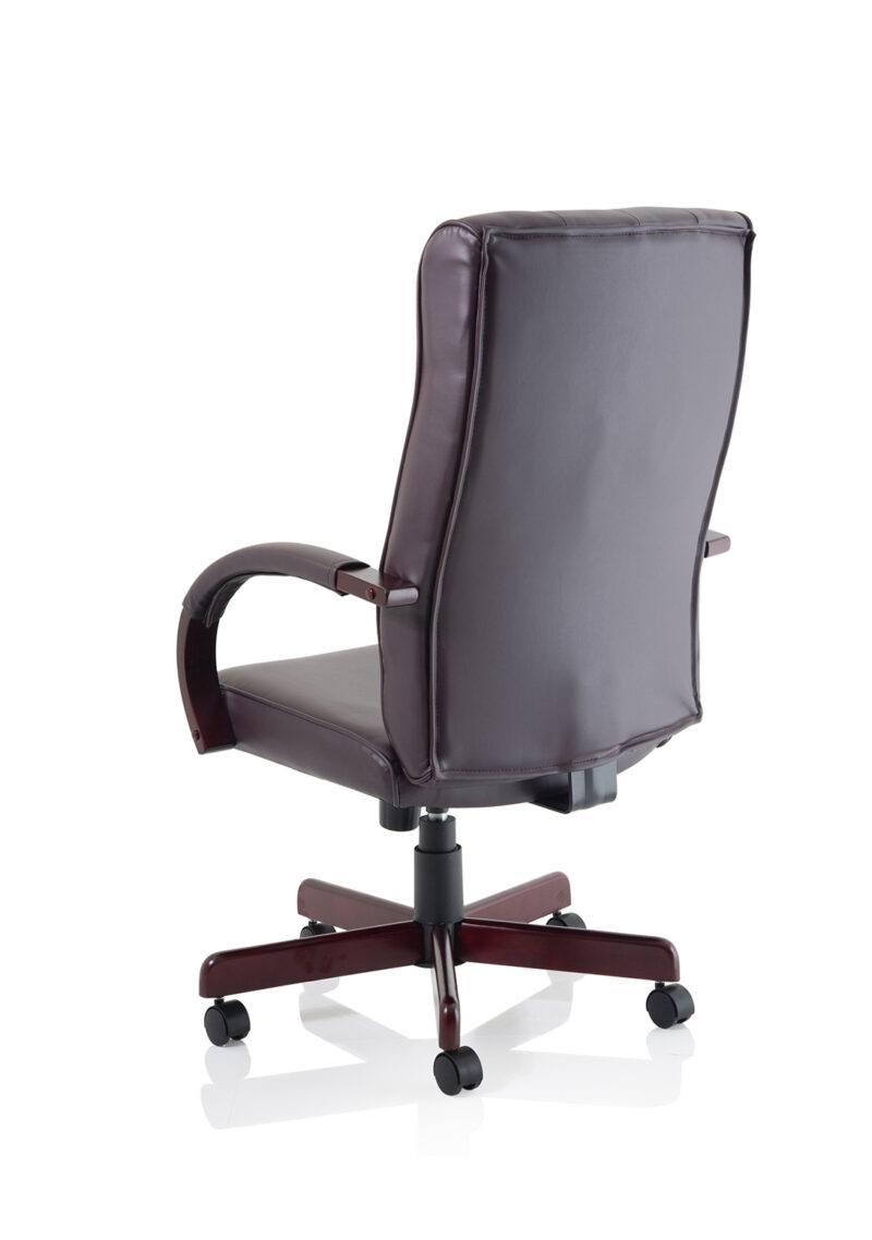 Bound High Back Leather Executive Office Chair with Arms - Image 13
