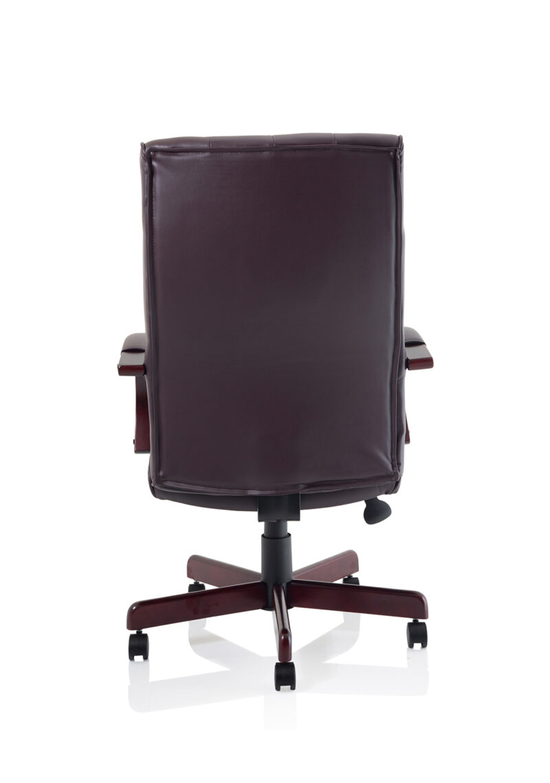 Bound High Back Leather Executive Office Chair with Arms - Image 14