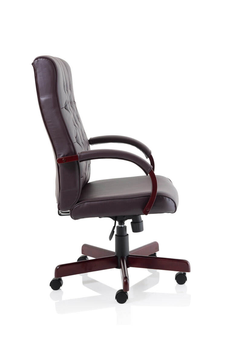Bound High Back Leather Executive Office Chair with Arms - Image 16