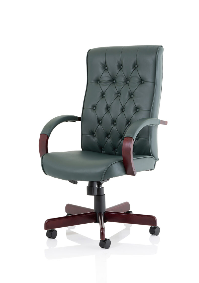 Bound High Back Leather Executive Office Chair with Arms - Image 19