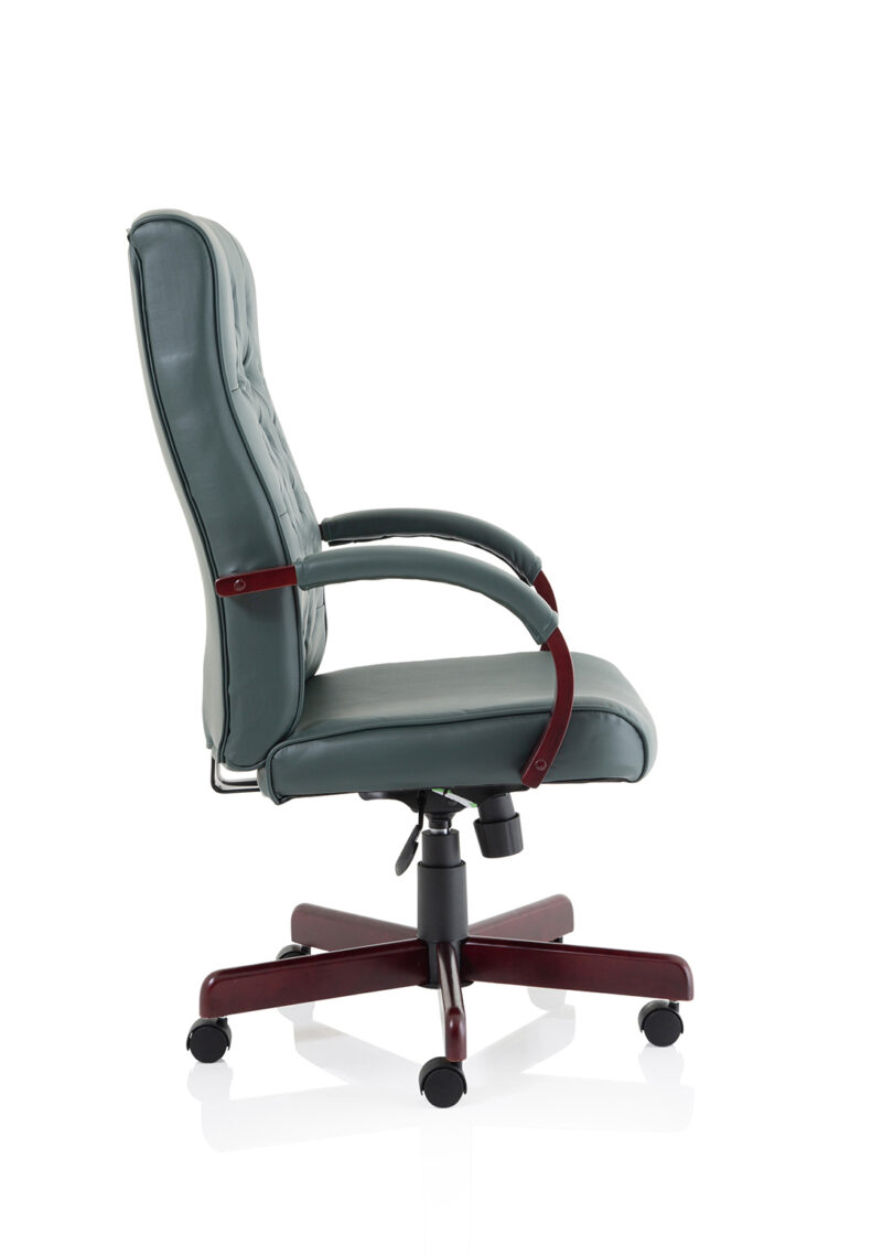 Bound High Back Leather Executive Office Chair with Arms - Image 24