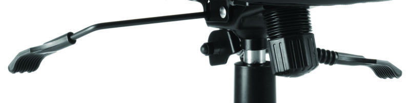 Flare High Back Black Executive Office Chair with Arms - Image 5