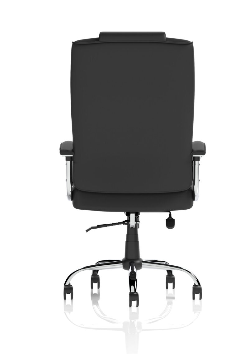 Flare Deluxe High Back Black Executive Office Chair with Arms - Image 6