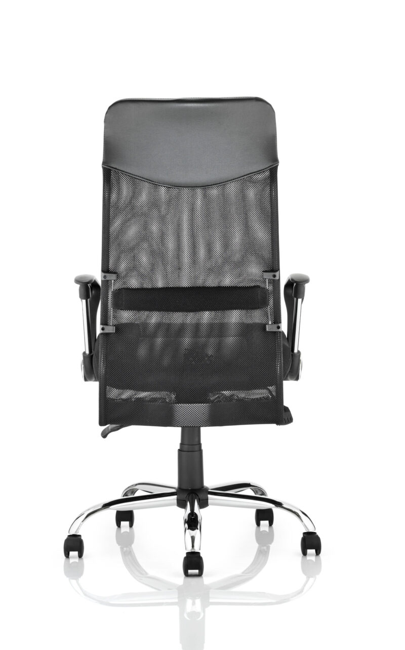 Cargo High Back Black Executive Office Chair with Arms - Image 4