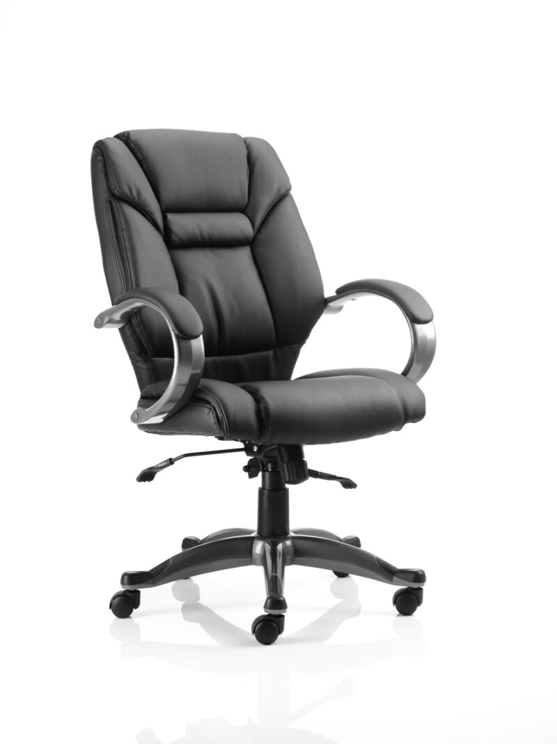 Snap High Back Executive Office Chair with Arms - Image 5