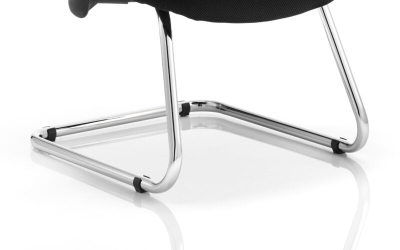 Form Mesh Back Cantilever Visitor Chair with Arms - Image 8